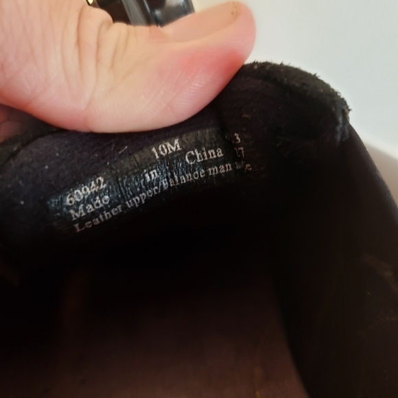 Clarks Black Faux Snakeskin Accent Suede Stretch - Picture 8 of 11